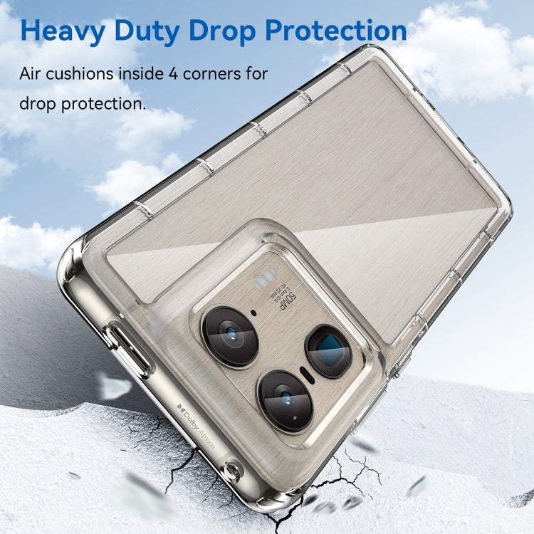 For Motorola Edge 50 Ultra Global Colorful Series Acrylic Hybrid TPU Phone Case