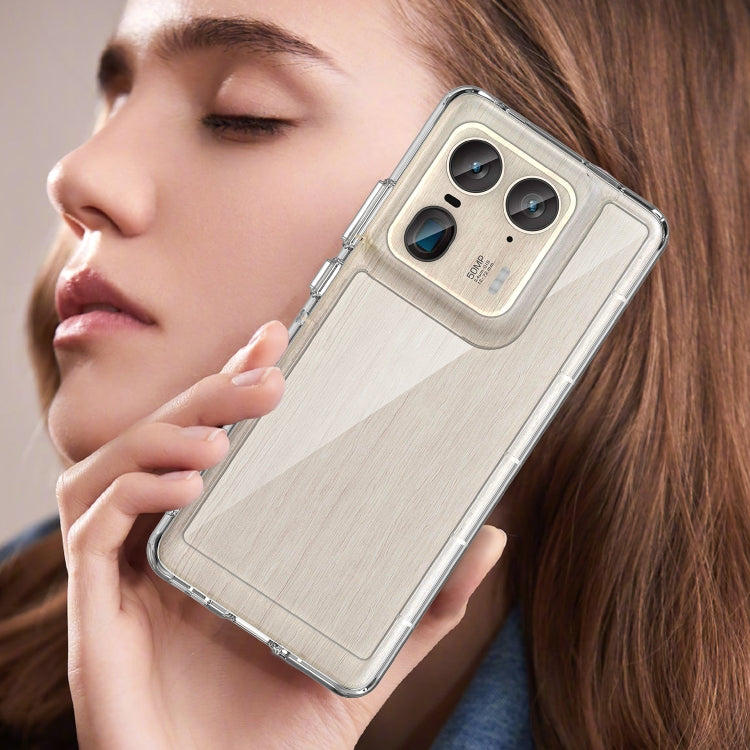For Motorola Edge 50 Ultra Global Colorful Series Acrylic Hybrid TPU Phone Case