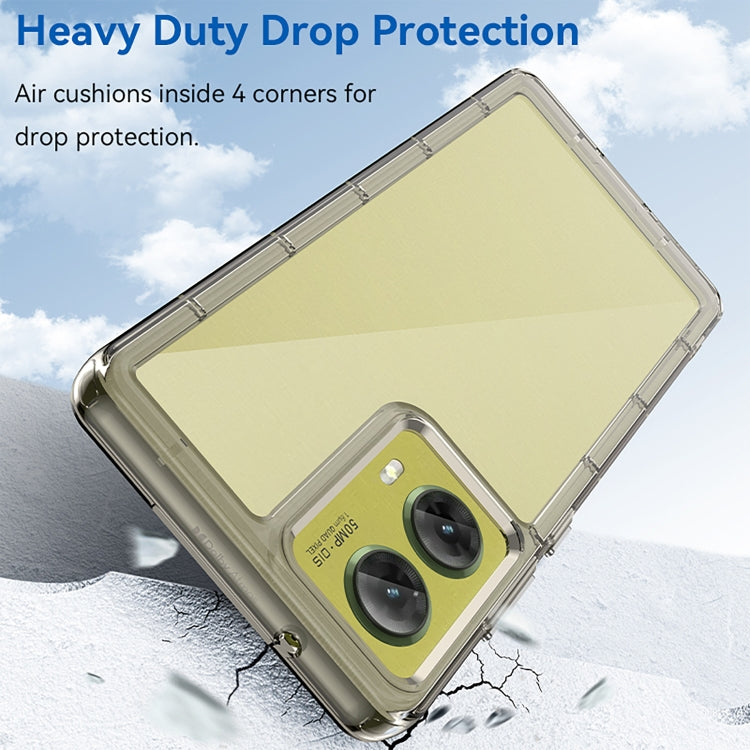 For Motorola Moto G85 Colorful Series Acrylic Hybrid TPU Phone Case