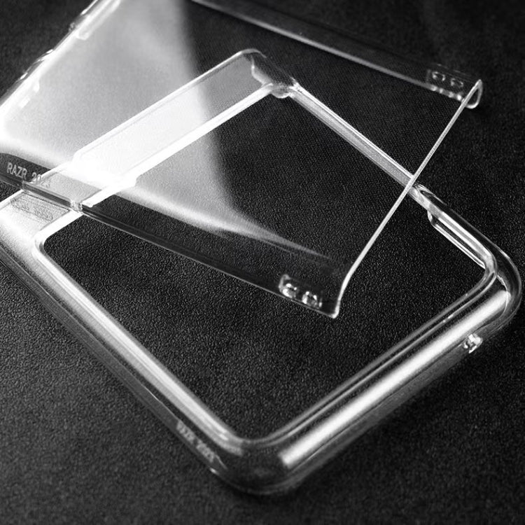 For Motorola Razr 40 Ultra Transparent TPU Protective Phone Case