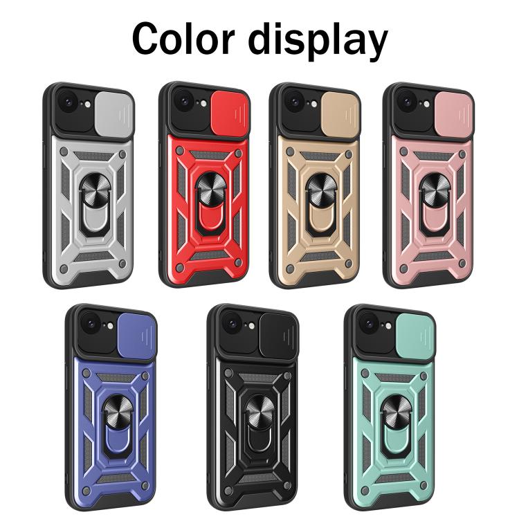 For iPhone 17e / 16e Sliding Camera Cover Design TPU+PC Phone Case