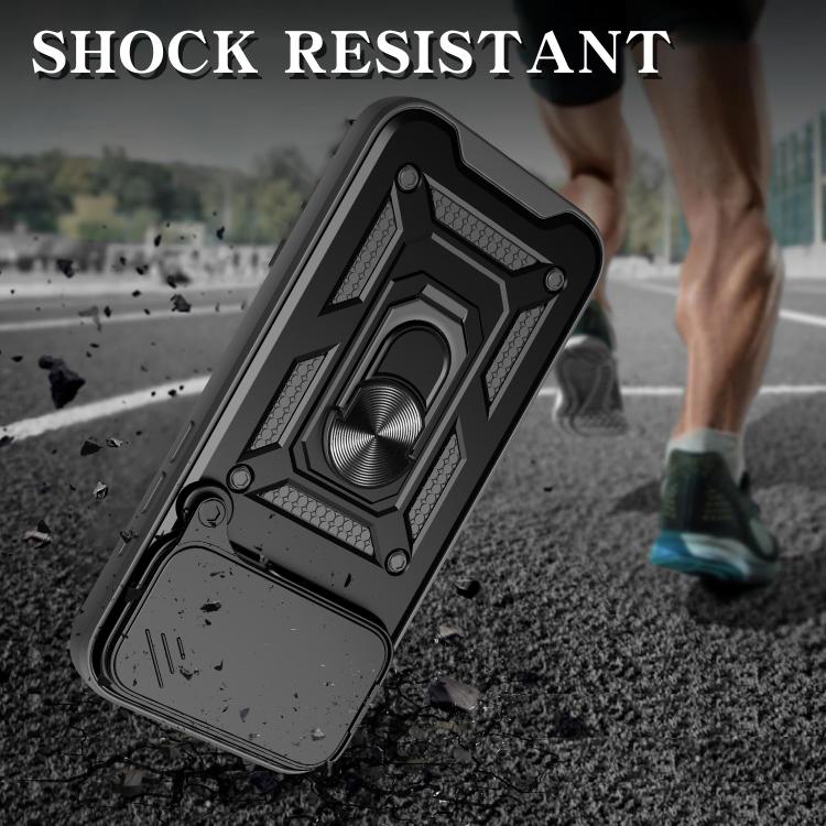 For iPhone 17 Pro Max Sliding Camera Cover Design TPU+PC Phone Case