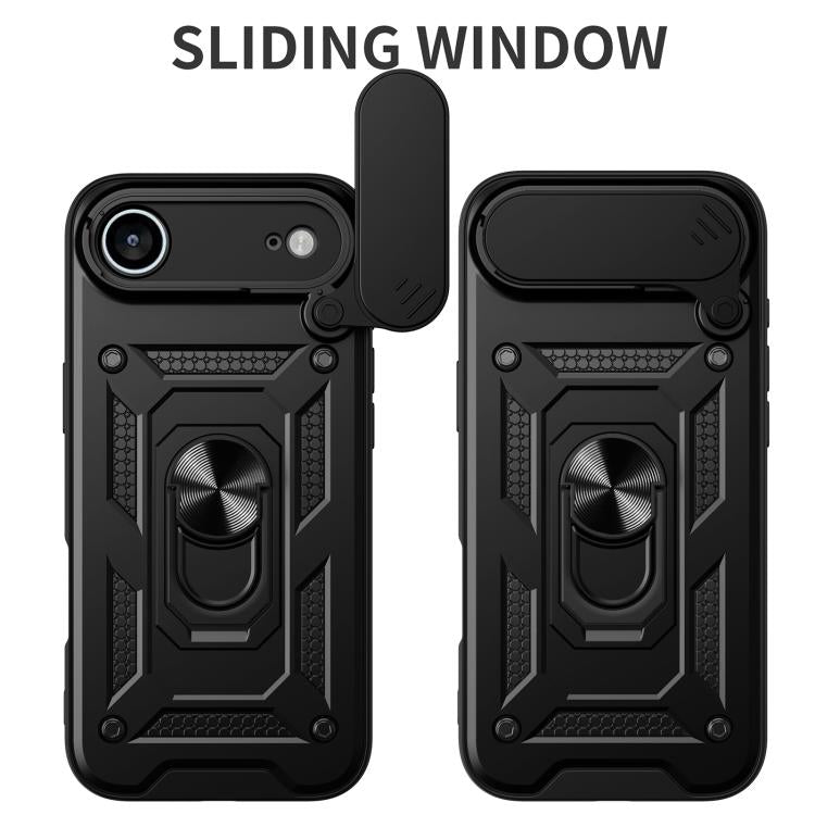 For iPhone Air Sliding Camera Cover Design TPU+PC Phone Case