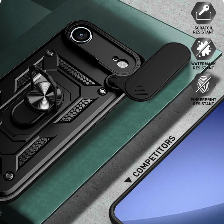For iPhone Air Sliding Camera Cover Design TPU+PC Phone Case
