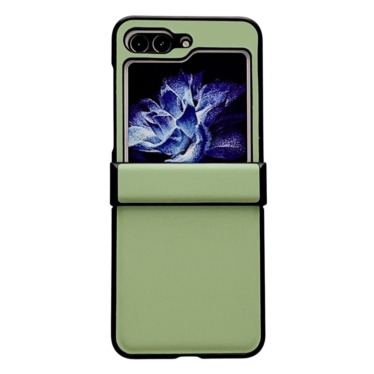 For Samsung Galaxy Z Flip5 Pure Color Hinge Shockproof Phone Case