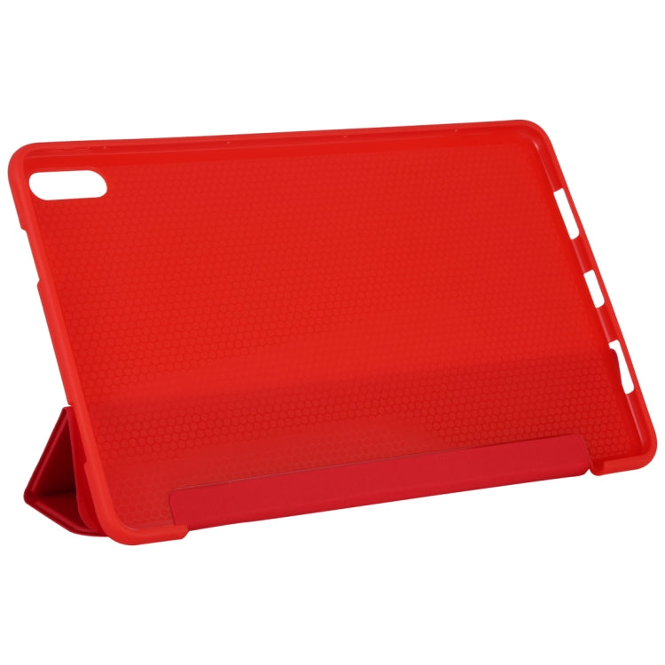 For Huawei MatePad 10.4 inch Ultra-thin Horizontal Flip TPU Leather Case with Three-fold Holder