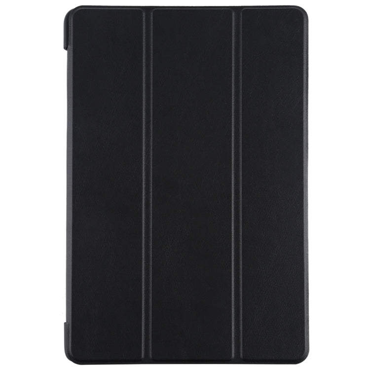 For Huawei MediaPad M6 10.8 Ultra-thin Horizontal Flip TPU Leather Case with Three-fold Holder