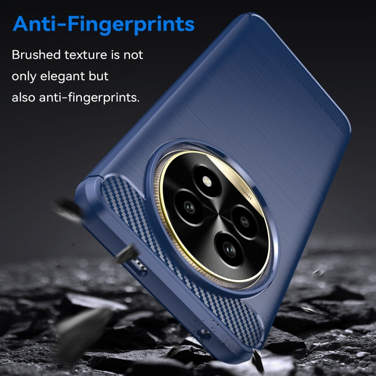 For Realme 13 Pro 5G Carbon Fiber Brushed Texture TPU Phone Case