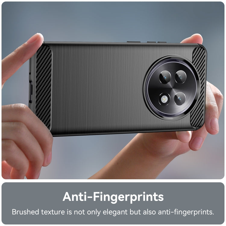 For Realme P1 Speed Carbon Fiber Brushed Texture TPU Phone Case