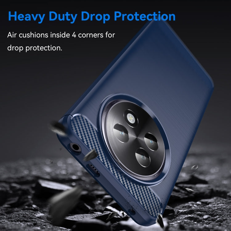 For Realme P1 Speed Carbon Fiber Brushed Texture TPU Phone Case