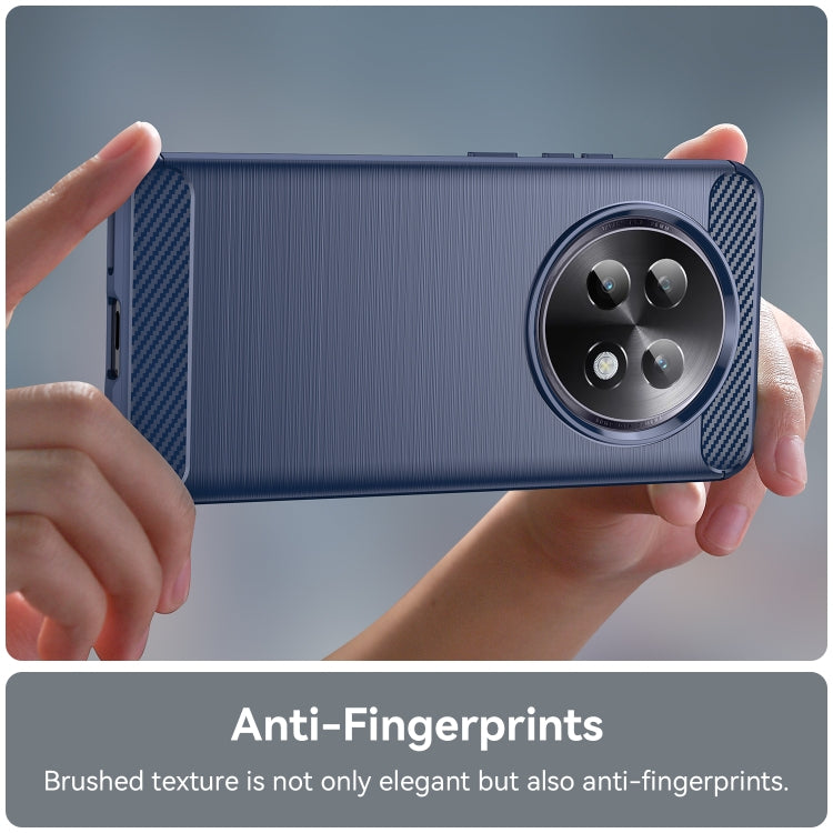 For Realme P1 Speed Carbon Fiber Brushed Texture TPU Phone Case