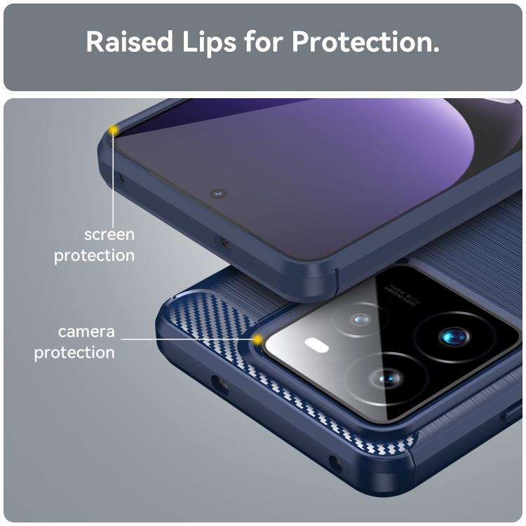 For Realme GT 7 Pro Carbon Fiber Brushed Texture TPU Phone Case