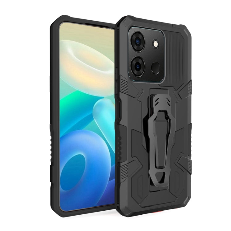 For Infinix Smart 7 Armor Warrior Shockproof PC + TPU Phone Case