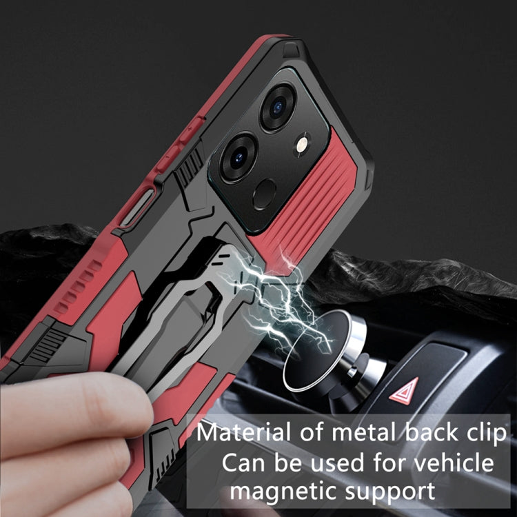 For Infinix Smart 7 Armor Warrior Shockproof PC + TPU Phone Case