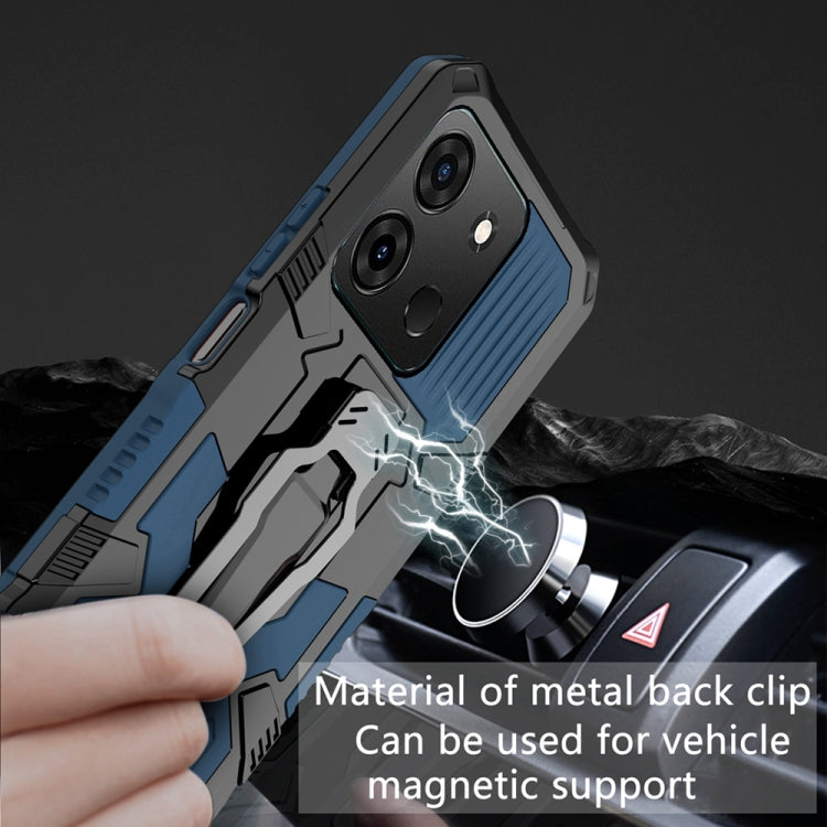 For Infinix Smart 7 Armor Warrior Shockproof PC + TPU Phone Case