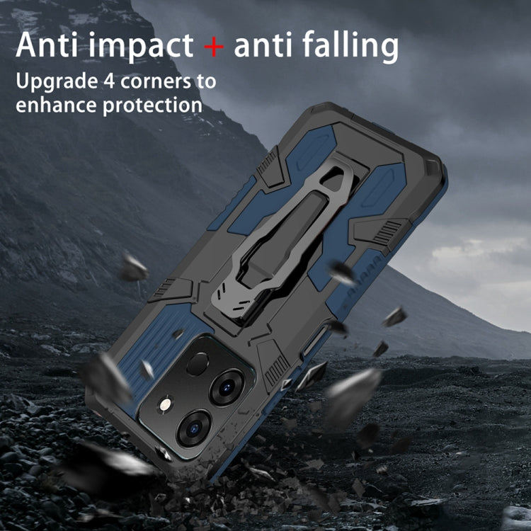 For Infinix Smart 7 Armor Warrior Shockproof PC + TPU Phone Case