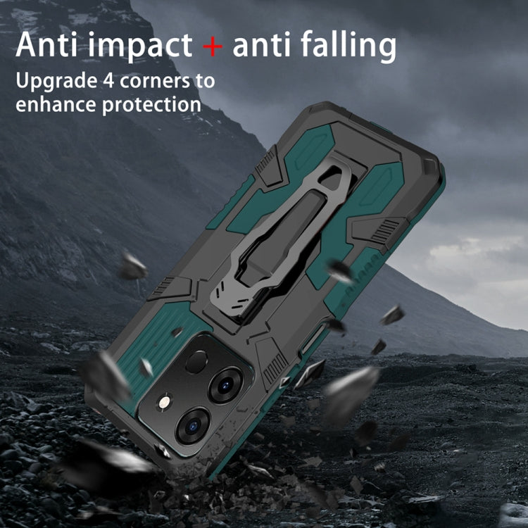 For Infinix Smart 7 Armor Warrior Shockproof PC + TPU Phone Case