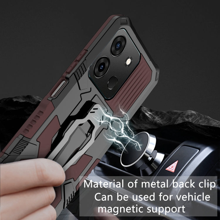 For Infinix Smart 7 Armor Warrior Shockproof PC + TPU Phone Case