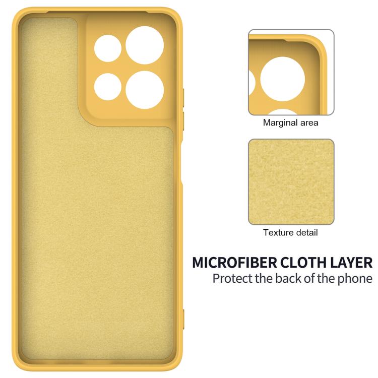 For Motorola Moto G Power 2025 / 2026 Solid Color Liquid Silicone Dropproof Full Coverage Phone Case