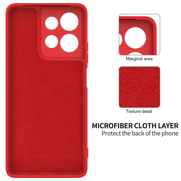 For Motorola Moto G Power 2025 / 2026 Solid Color Liquid Silicone Dropproof Full Coverage Phone Case
