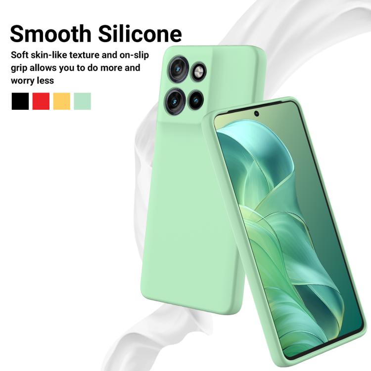 For Motorola Moto G Power 2025 / 2026 Solid Color Liquid Silicone Dropproof Full Coverage Phone Case