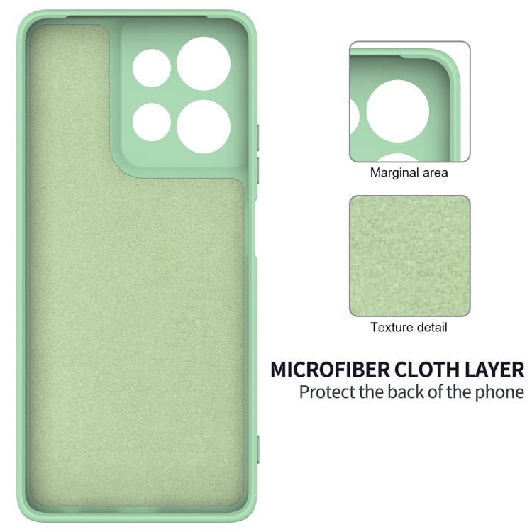 For Motorola Moto G Power 2025 / 2026 Solid Color Liquid Silicone Dropproof Full Coverage Phone Case