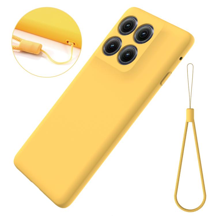 For Motorola Edge 5G 2025 Solid Color Liquid Silicone Dropproof Full Coverage Phone Case