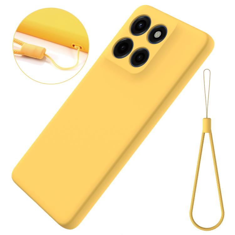 For Motorola Edge 60 Stylus Solid Color Liquid Silicone Dropproof Full Coverage Phone Case