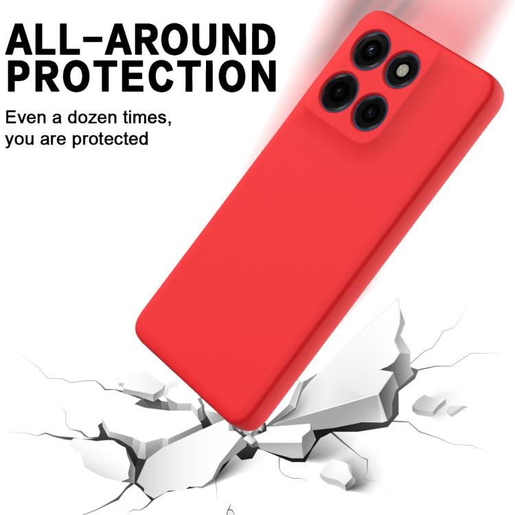 For Motorola Edge 60 Stylus Solid Color Liquid Silicone Dropproof Full Coverage Phone Case