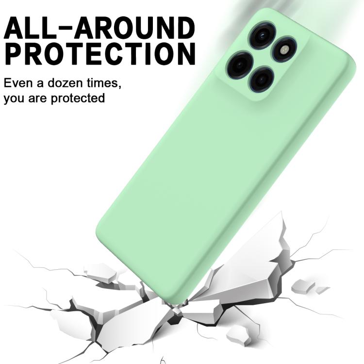 For Motorola Edge 60 Stylus Solid Color Liquid Silicone Dropproof Full Coverage Phone Case
