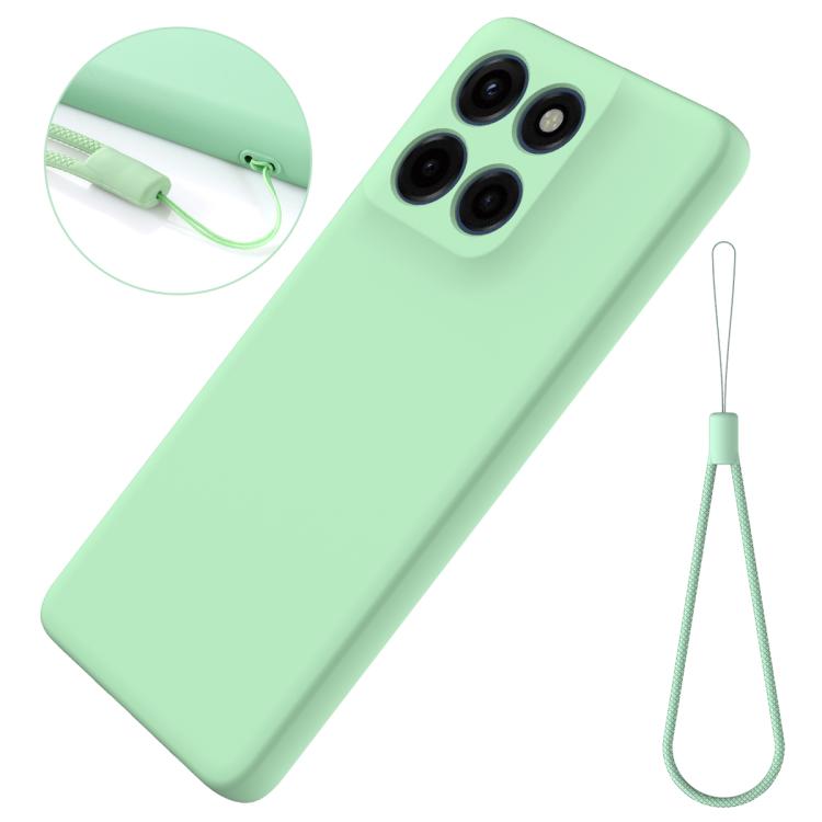 For Motorola Edge 60 Stylus Solid Color Liquid Silicone Dropproof Full Coverage Phone Case
