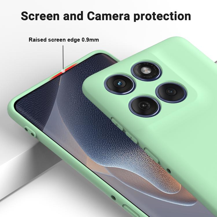 For Motorola Edge 5G 2026 Solid Color Liquid Silicone Dropproof Full Coverage Phone Case