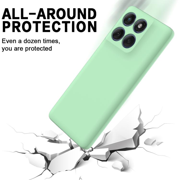 For Motorola Edge 5G 2026 Solid Color Liquid Silicone Dropproof Full Coverage Phone Case