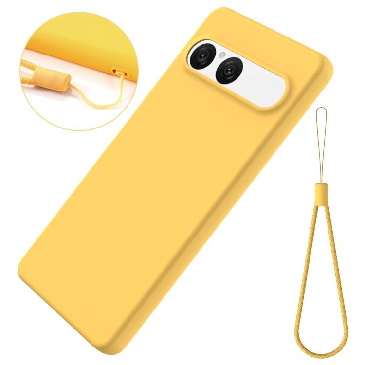 For Sony Xperia 10 VII Solid Color Liquid Silicone Dropproof Full Coverage Phone Case