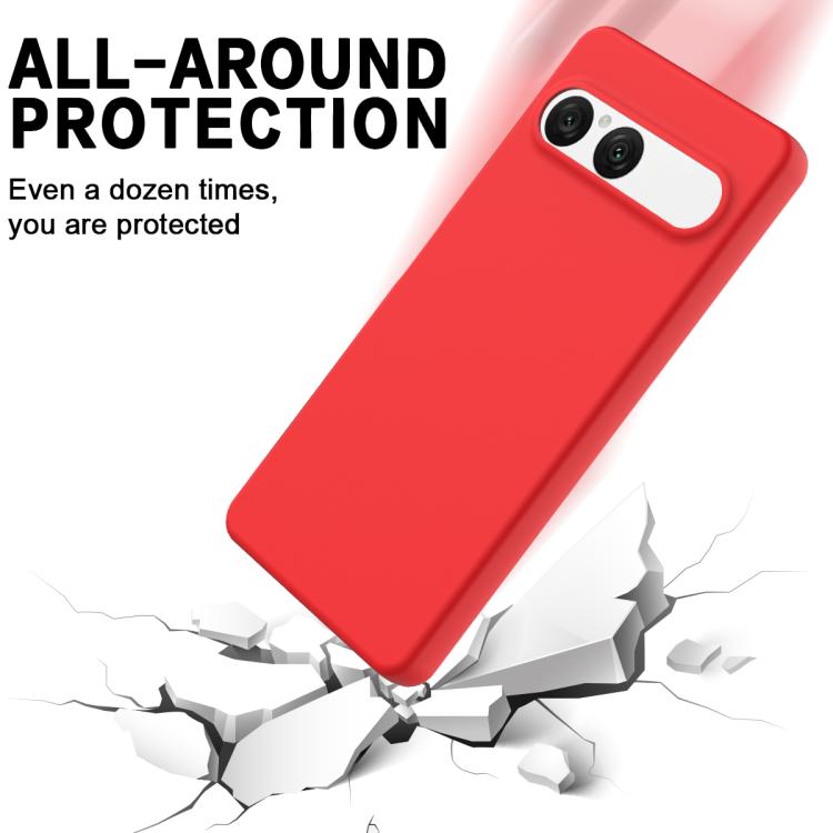 For Sony Xperia 10 VII Solid Color Liquid Silicone Dropproof Full Coverage Phone Case