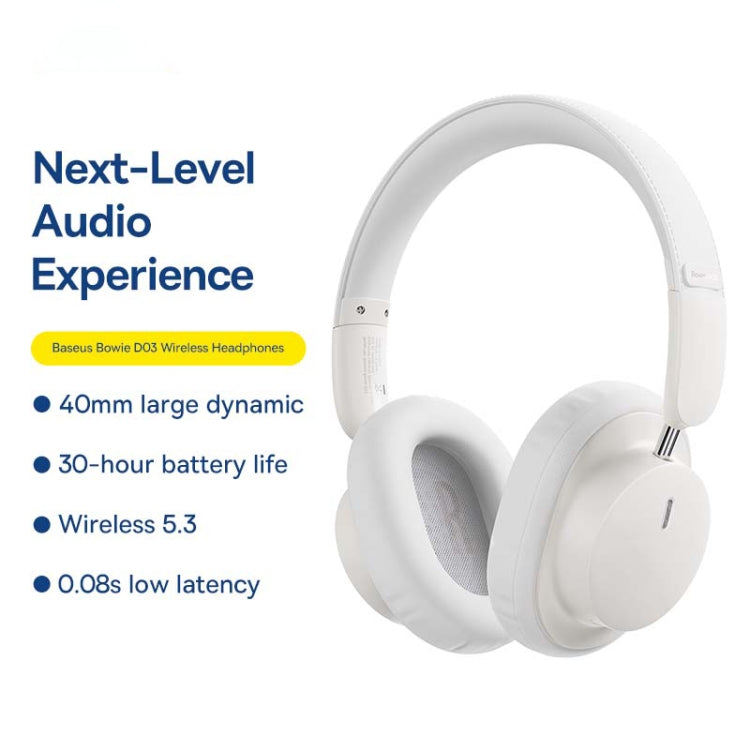 Baseus Bowie Series D03 Over-Ear Bluetooth Earphone