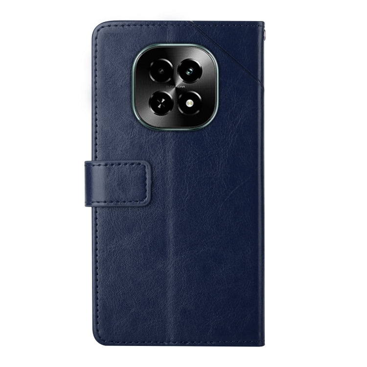 For Realme C63 5G HT01 Y-shaped Pattern Flip Leather Phone Case
