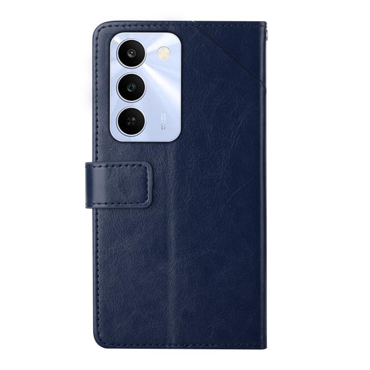For Realme C83 5G HT01 Y-shaped Pattern Flip Leather Phone Case