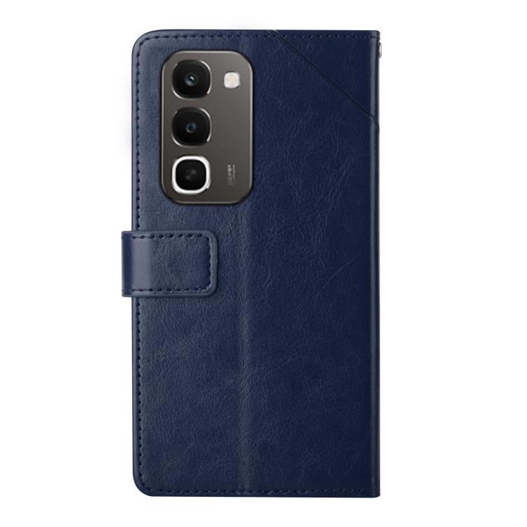 For Realme C100 4G HT01 Y-shaped Pattern Flip Leather Phone Case