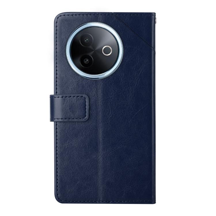 For vivo Y39 5G Global HT01 Y-shaped Pattern Flip Leather Phone Case