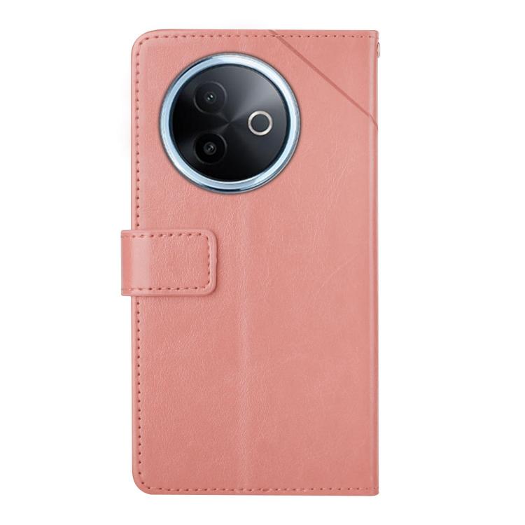 For vivo Y39 5G Global HT01 Y-shaped Pattern Flip Leather Phone Case