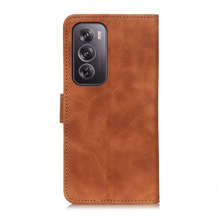 For OPPO Reno12 Pro 5G Global KHAZNEH Retro Texture Flip Leather Phone Case