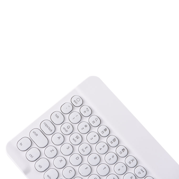 YM12D For iPad 10.2 2019 / Air 10.5 inch / Pro 10.5 inch Detachable Round Key Colorful Backlight Bluetooth Keyboard Tablet Case with Pen Slot(Green)