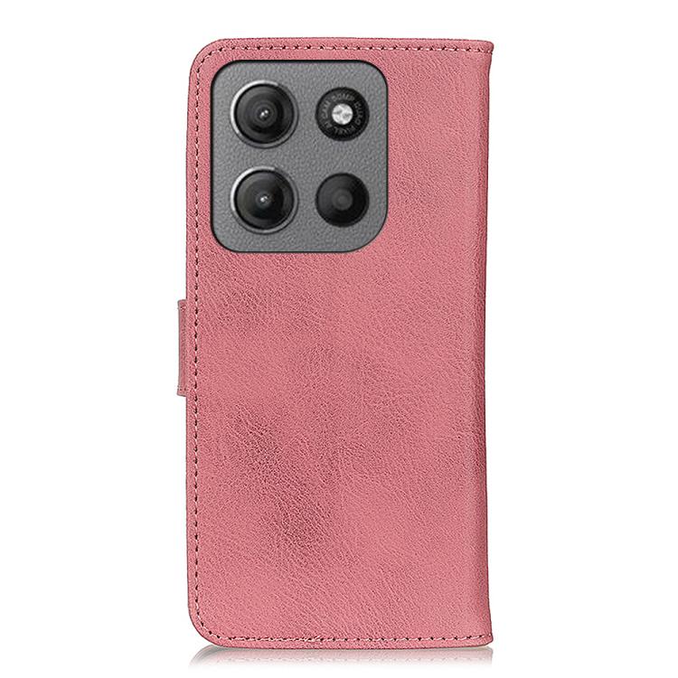 For Motorola Moto G15 4G / G05 KHAZNEH Cowhide Texture Flip Leather Phone Case