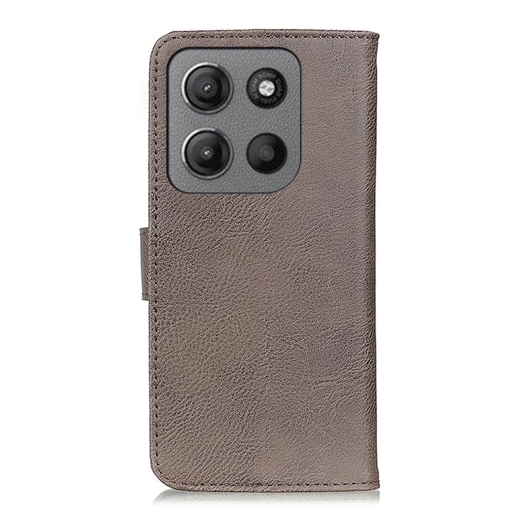 For Motorola Moto G15 4G / G05 KHAZNEH Cowhide Texture Flip Leather Phone Case