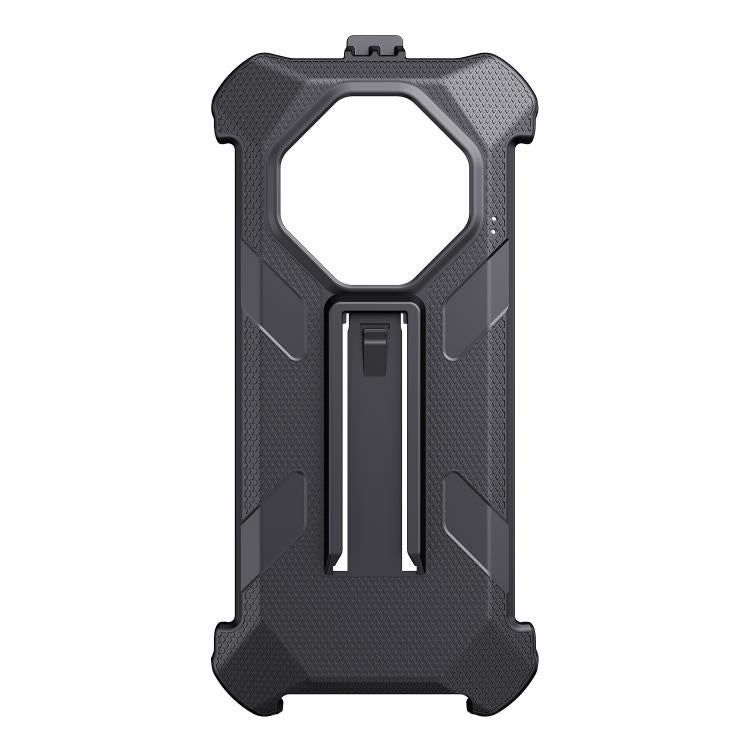 For Ulefone Armor X16 / X16 Pro Ulefone Back Clip Phone Case with Carabiner - Black
