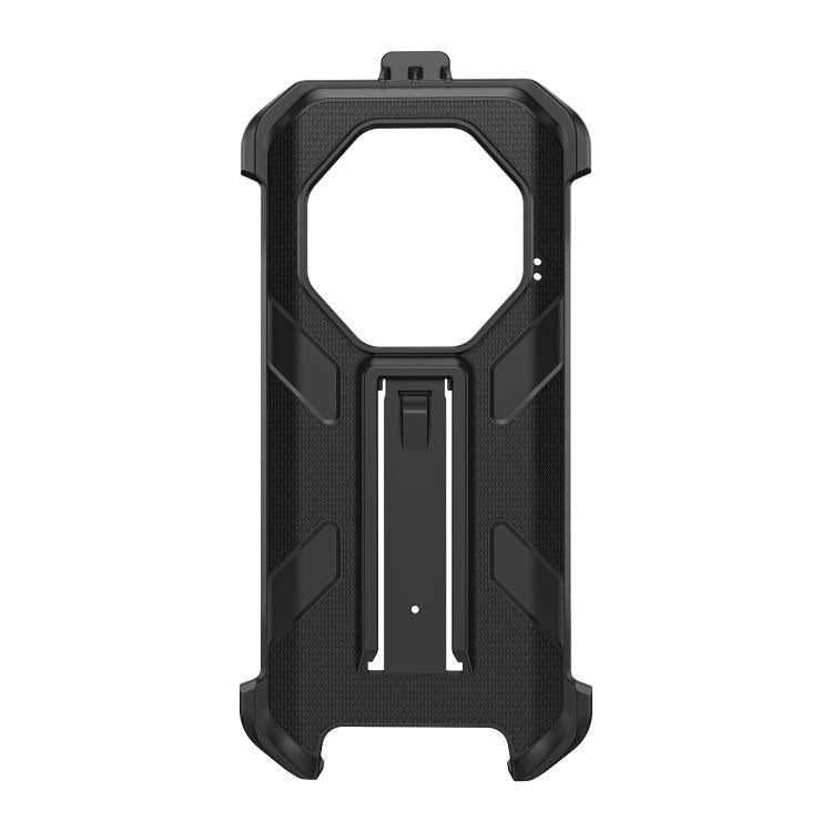 For Ulefone Armor X32 / X32 Pro Ulefone Back Clip Phone Case with Carabiner - Black