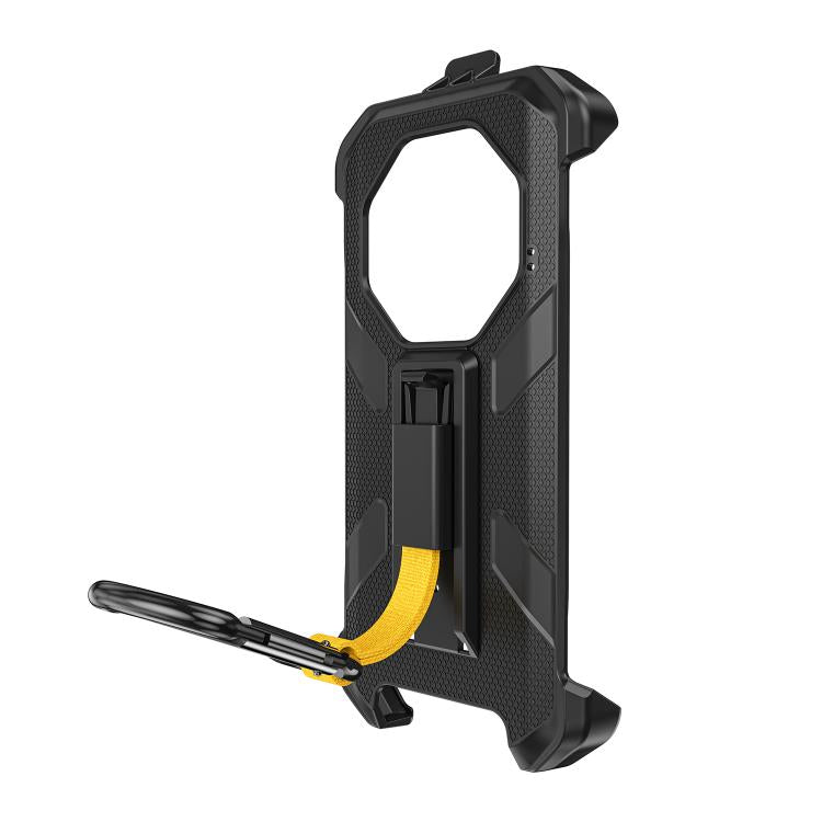 For Ulefone Armor X32 / X32 Pro Ulefone Back Clip Phone Case with Carabiner - Black