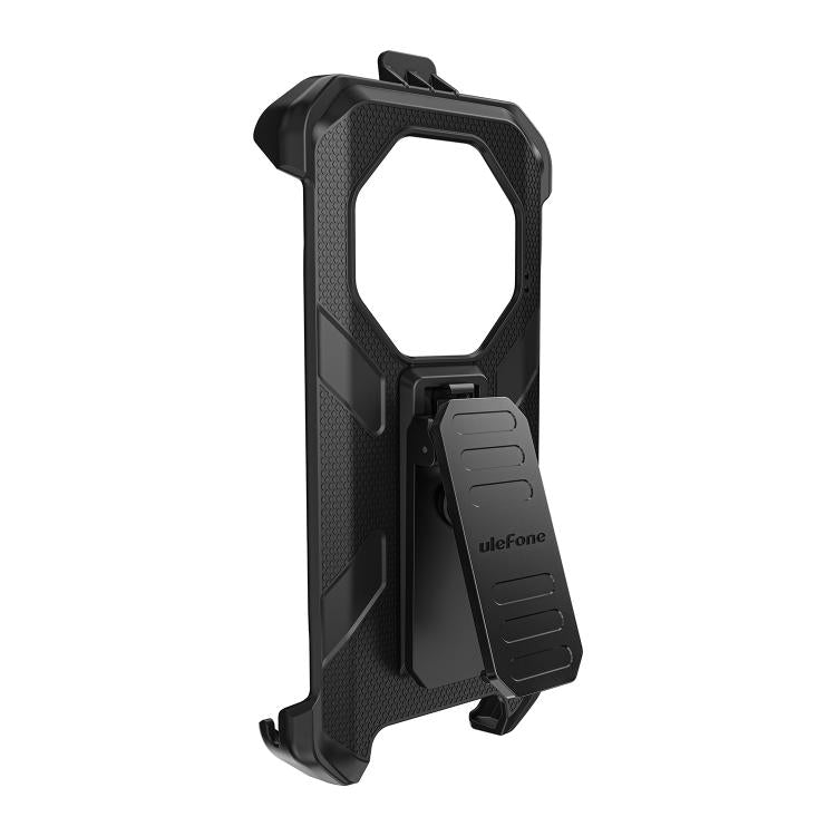 For Ulefone Armor X32 / X32 Pro Ulefone Back Clip Phone Case with Carabiner - Black