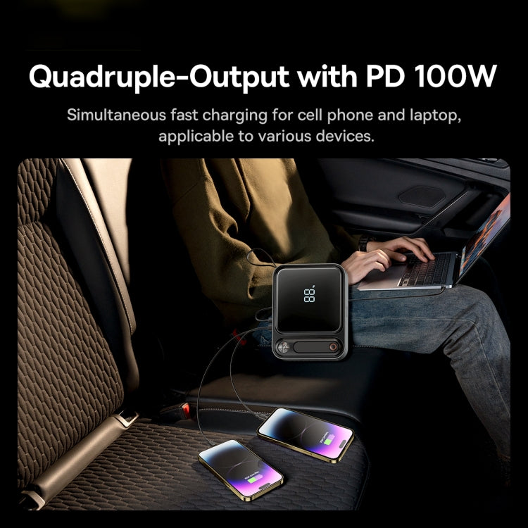 Baseus CH005 Super Energy Ultra Car Jump Starter 3000A(Black)